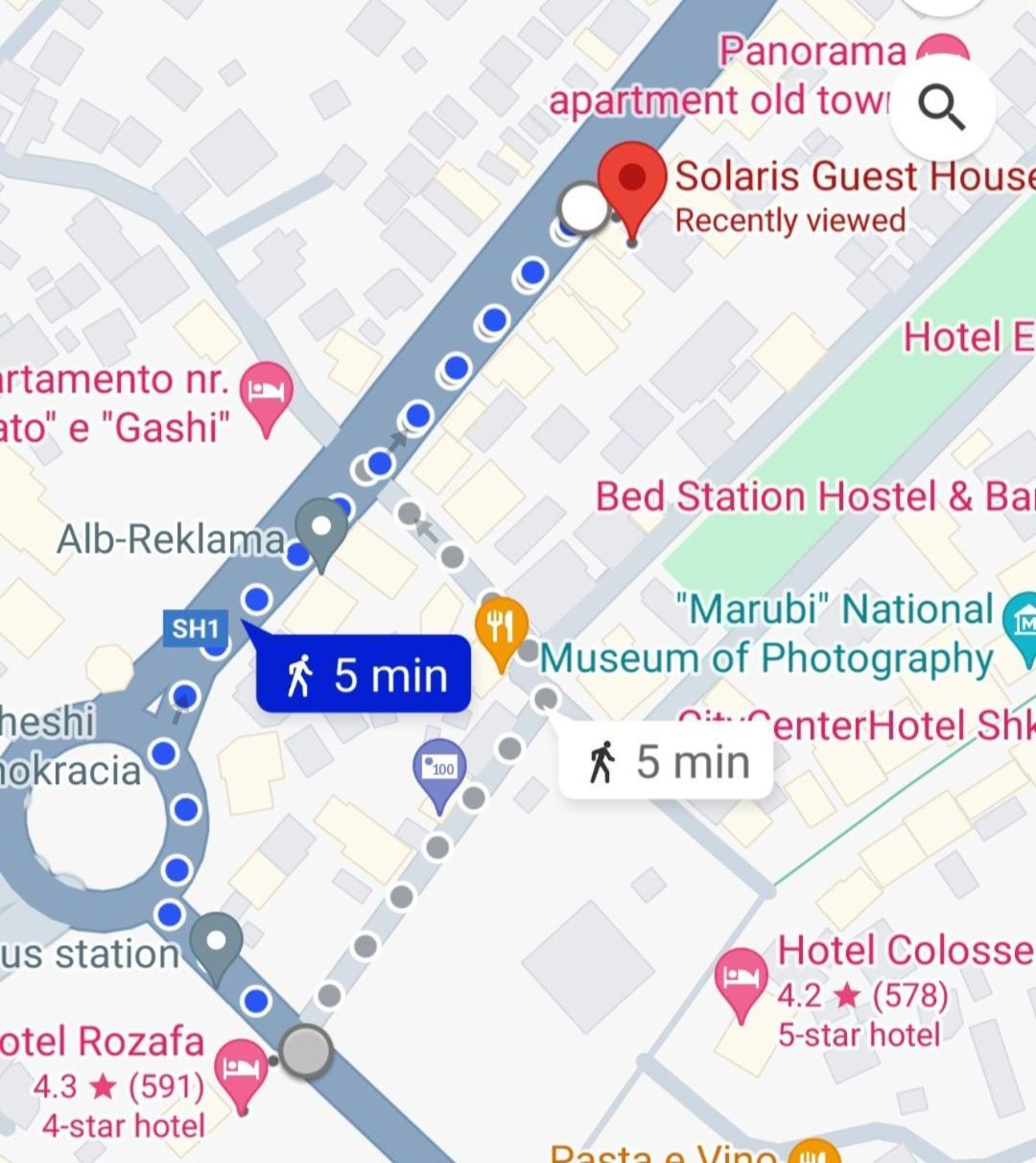 Solaris Guest House شكودر المظهر الخارجي الصورة
